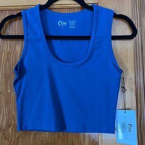 Zyia Stronger Tank NWT peacock (teal-blue) Size S
